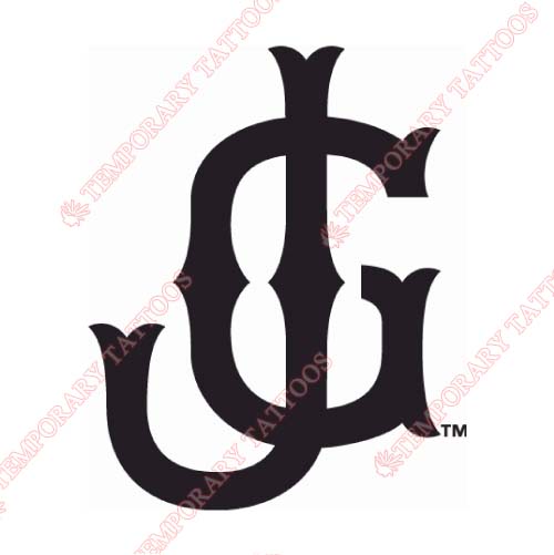 Jackson Generals Customize Temporary Tattoos Stickers NO.7720
